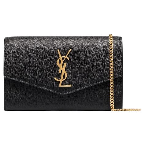 dark beige ysl wallet on chain|UPTOWN CHAIN WALLET IN GRAIN DE POUDRE .